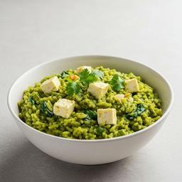 Daliya Palak Paneer Khichdi