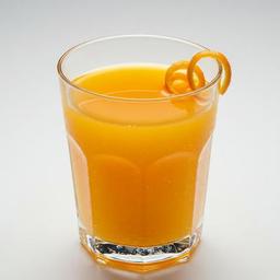 Orange juice (Without water sugar and ice)