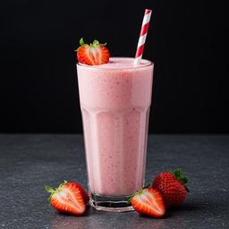 Fresh Strawberry Milkshake
