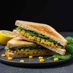 Spinach Corn Sandwich