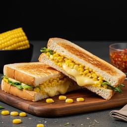 Sweet Corn Cheese Sandwich