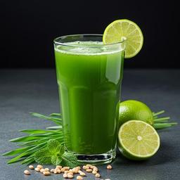 Wheat Grass & Lime Juice