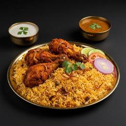 Biriyani Rice with Chicken 65