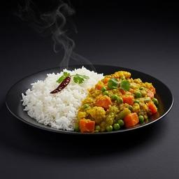 Rice Sabji
