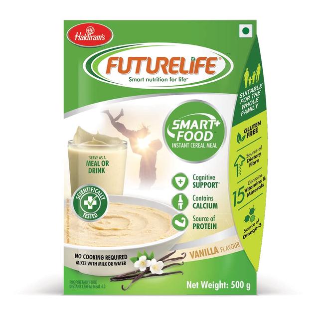 Futurelife Smart Foods Instant Cereal Meal Vanilla 500 Gms