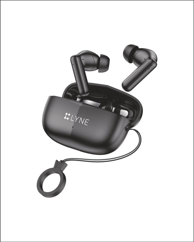 LYNE Coolpods 49 Bluetooth  (Black, In the Ear)