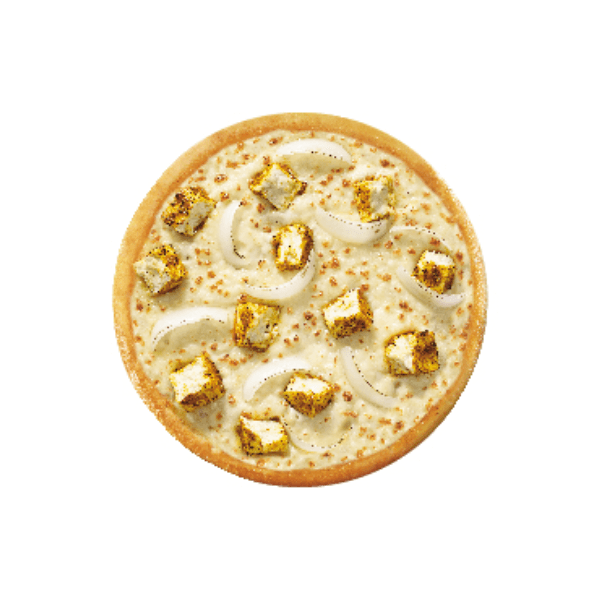 Paneer and Onion Pizza