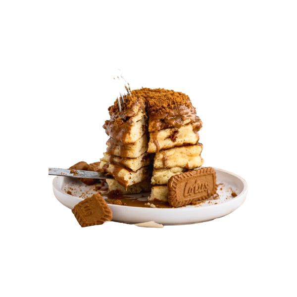 Lotus Caramel Crunch Mini Pan Cake