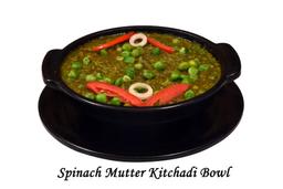 SPINACH MUTTER KITCHUDI RICE BOWL
