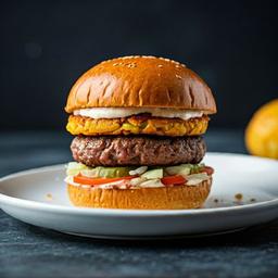 Crunchy Aloo Burger