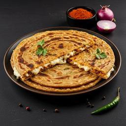 Onion Masala Cheese Paratha