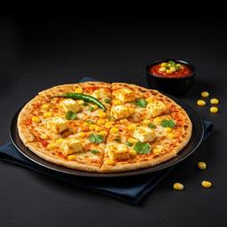 Paneer Sweet Corn Pizza Paratha