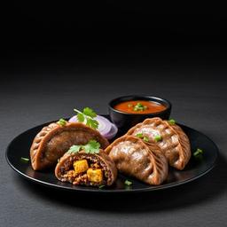 Ragi Paneer Steam Momo