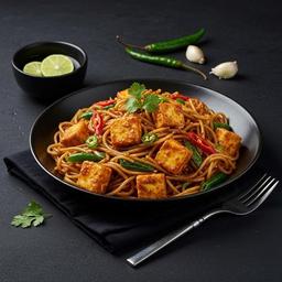 Chilli Garlic Paneer Noodles