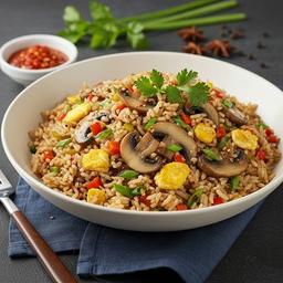 Mushroom Fried Rice