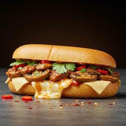 Piri Piri Mushroom Sandwich