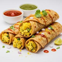 Egg Aloo Rolls