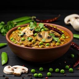 Matar Mushroom Masala