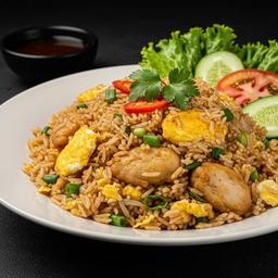 Mix Fried Rice (Egg & Chicken)