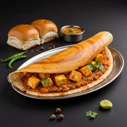 Pav Bhaji Paneer Dosa