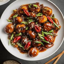 Mushroom Manchurian