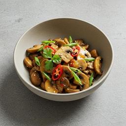 Mushroom With Ginger Sauce