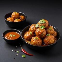 Veg Ball With Ginger Sauce