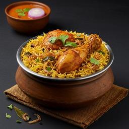 Hyderabadi Gongura Chicken Biryani