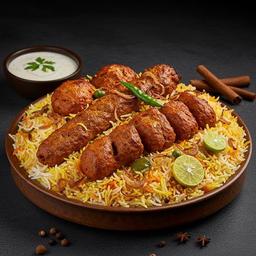 Kabab Chicken Dum Biryani