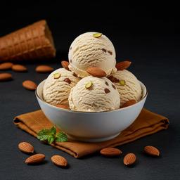 Almond Chikku Scoops