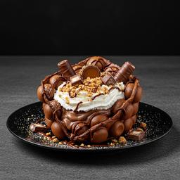 Chocolate Burst Bubble Waffle