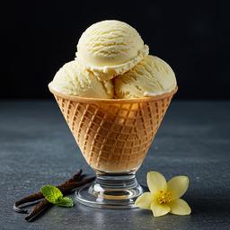 Creamy Vanilla Scoops