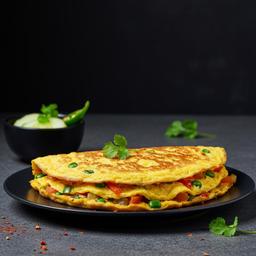 Double Egg Bread Omelette