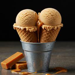 Dulce de leche Scoops