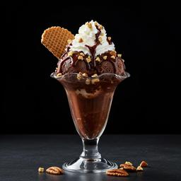 Hot Fudge Chocolate (Single) Sundaes