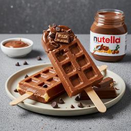 Kit Kat Nutella Waffle Popsicle