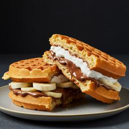 Monkey Business Waffle Sandwich