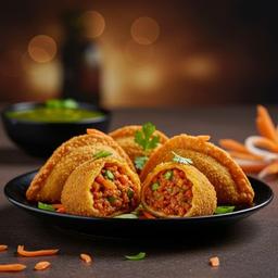 Veg Kurkure Momo