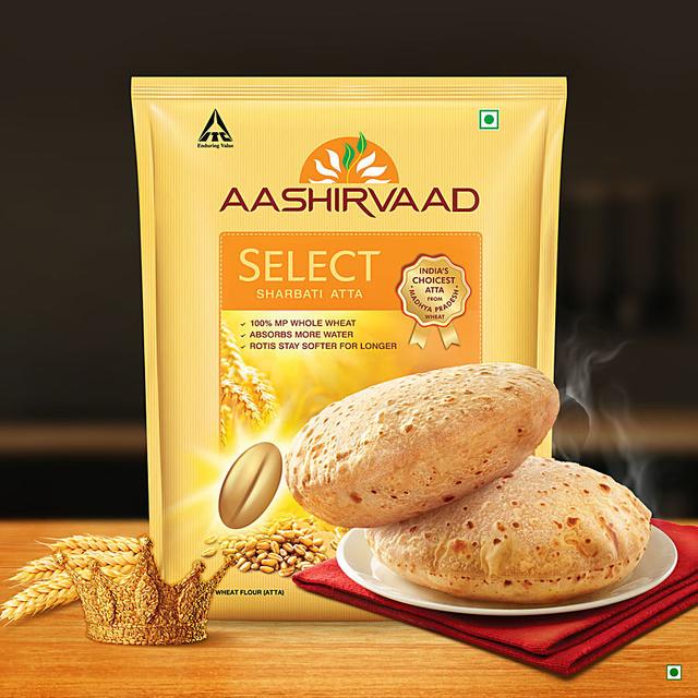 AASHIRVAAD SELECT SHARBATI ATTA 1KG
