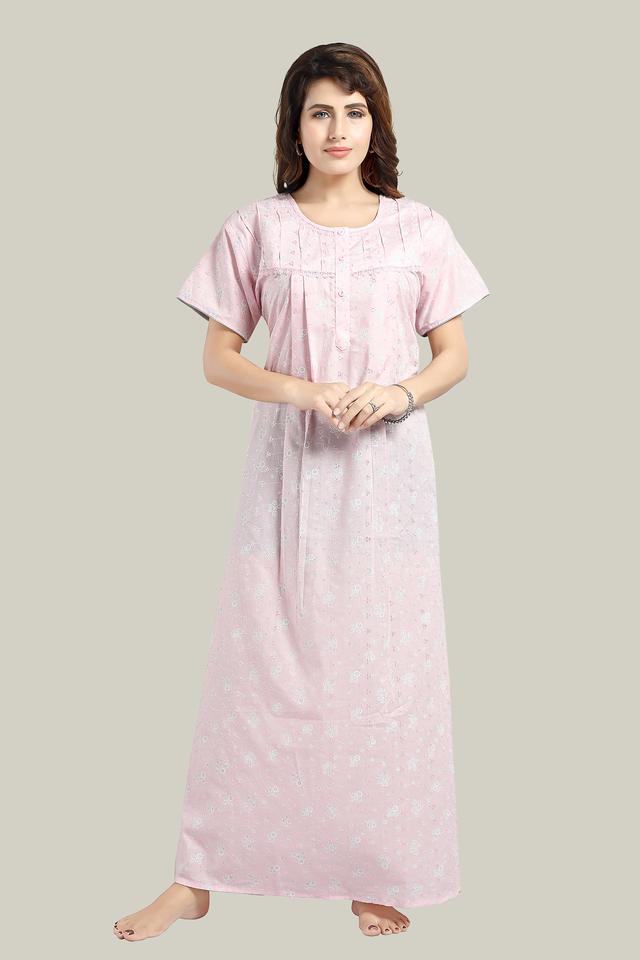 Bloosom Pink Chikankari Cotton Reva-2XL