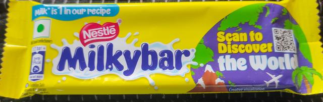 Nestle milky bar chocolate 
