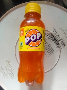 Bisleri pop orange flavour soft drink 