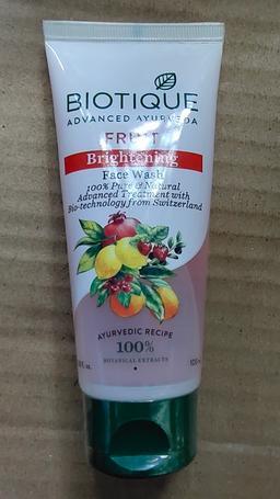 Biotique advanced ayurveda brightening fruit face wash 