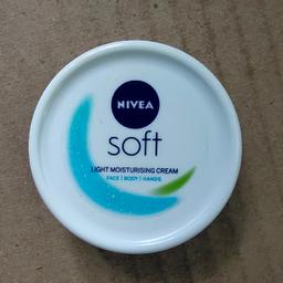 Nivea soft light moisturising cream 