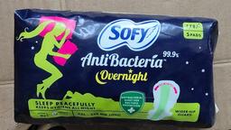 Sofy anti bacteria overnight XXL 350mm 5 pads