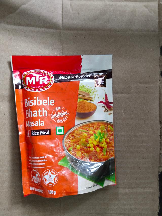 MTR bisibele bhath masala