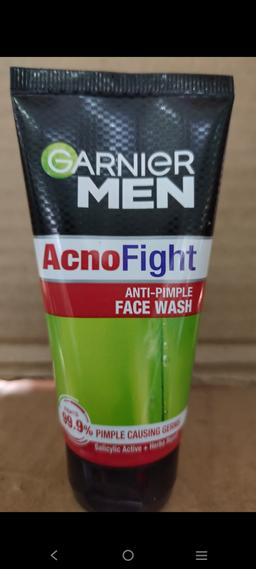 Garnier men acno fight face wash