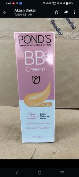 Ponds BB cream natural 