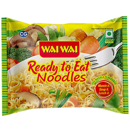 Wai Wai Ready To Eat Noodles- Veg Masala, 70 g Pouch