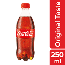 Coca Cola Soft Drink, 250 ml Bottle